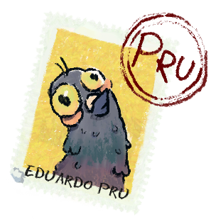 Eduardo Pru. O entregador de cartas